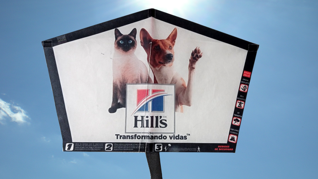 cometas promocionales en tela