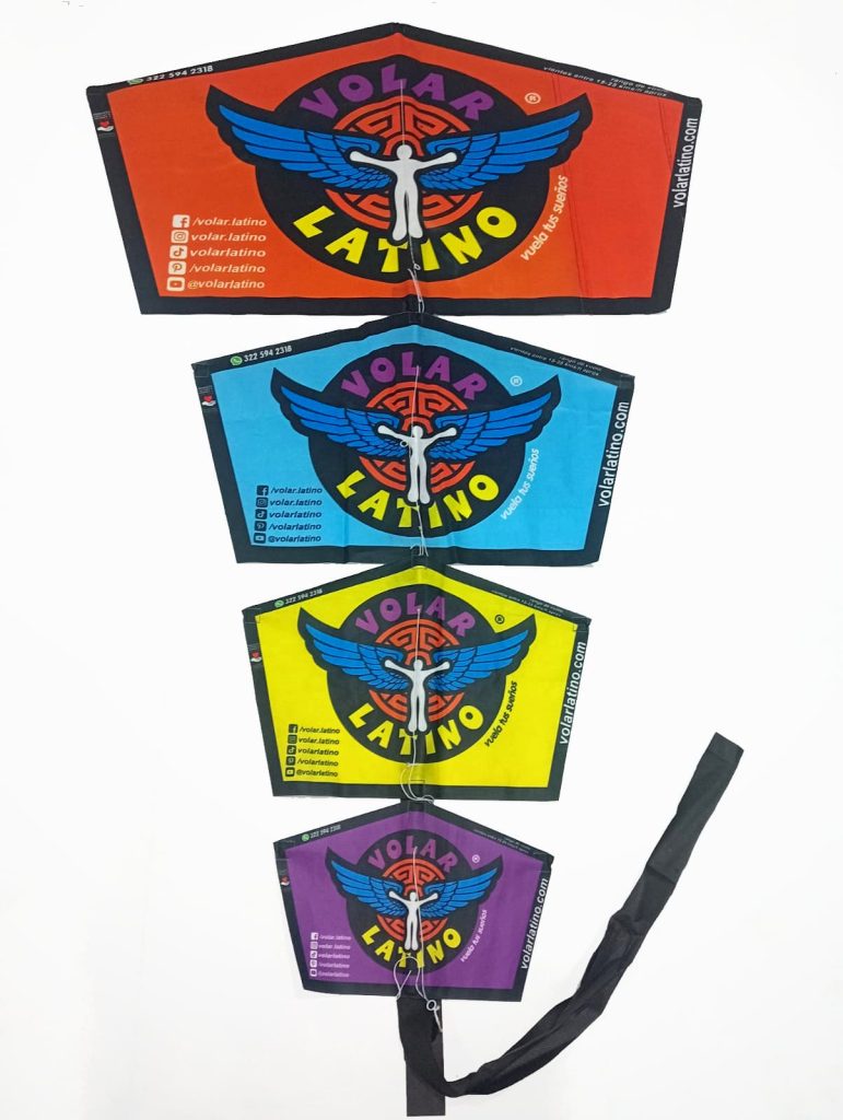 Cometas diferentes tamaños