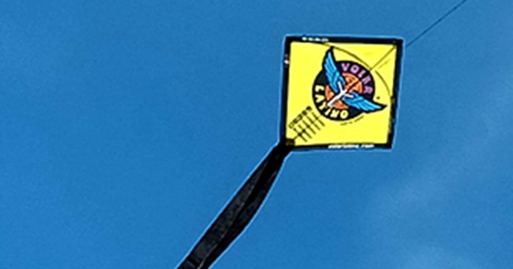 Cometa Publicitaria en tela